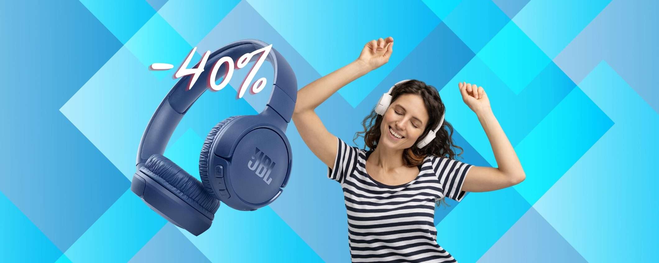 JBL Tune 510BT al 40%: Amazon spacca il Web con questa OFFERTA