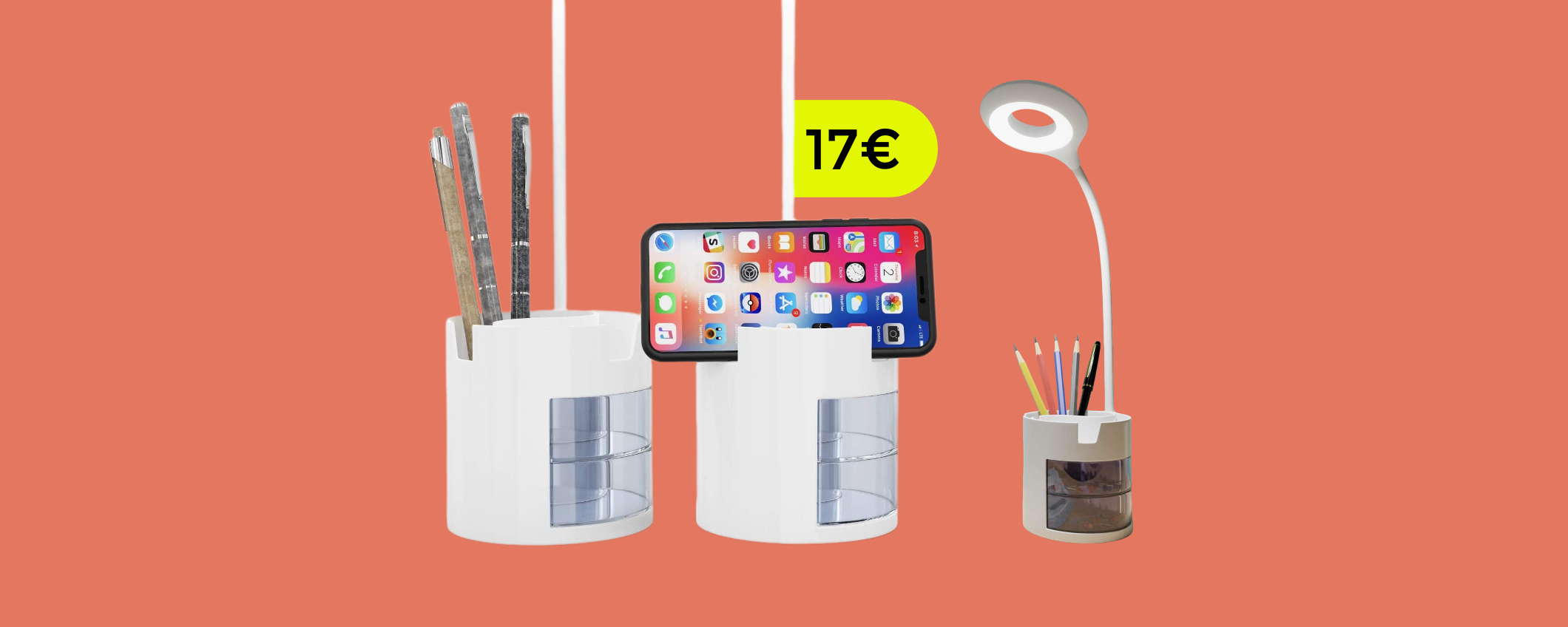 Lampada LED ricaricabile e pieghevole: non troverai di meglio a 17€