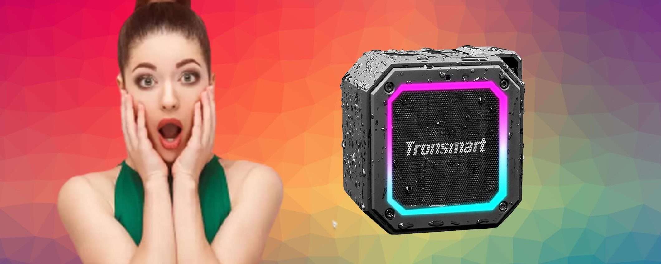 Mini cassa Tronsmart Groove 2: oggi con DOPPIO SCONTO su Amazon