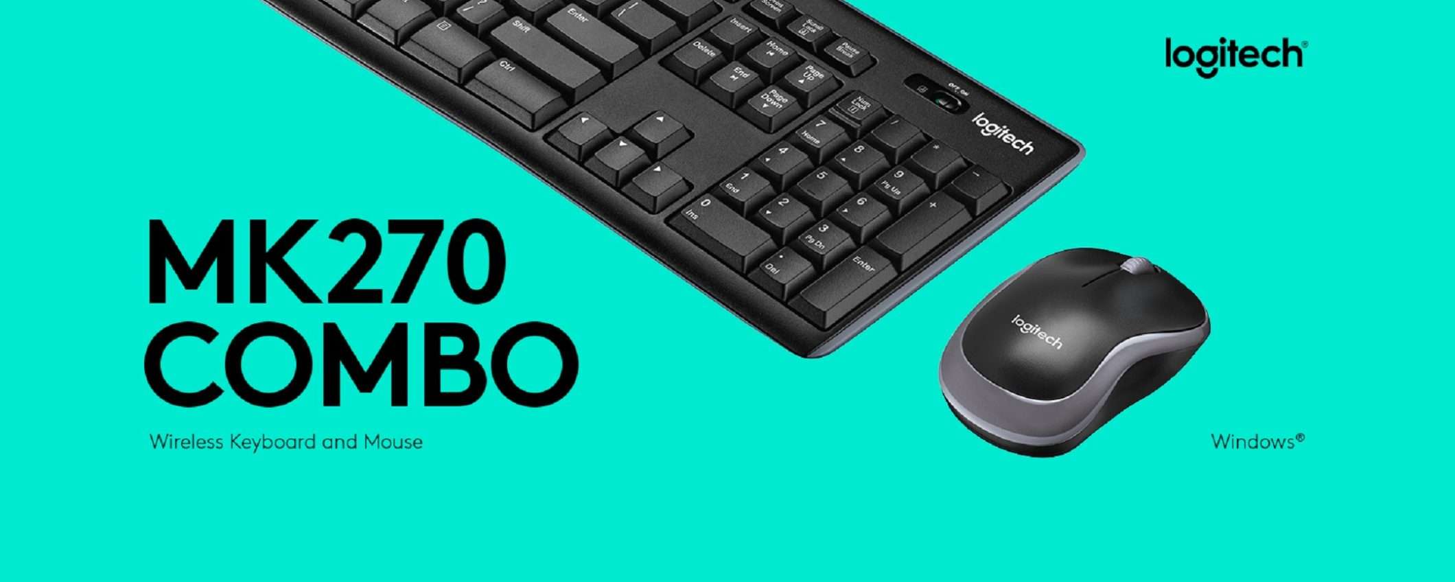 Mouse e tastiera Logitech: bastano 21€ con QUEST'OFFERTA di Amazon (-39%)