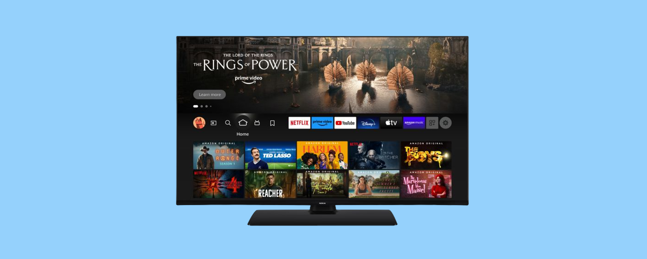 Smart TV Nokia con Fire TV integrata: intrattenimento illimitato e completo