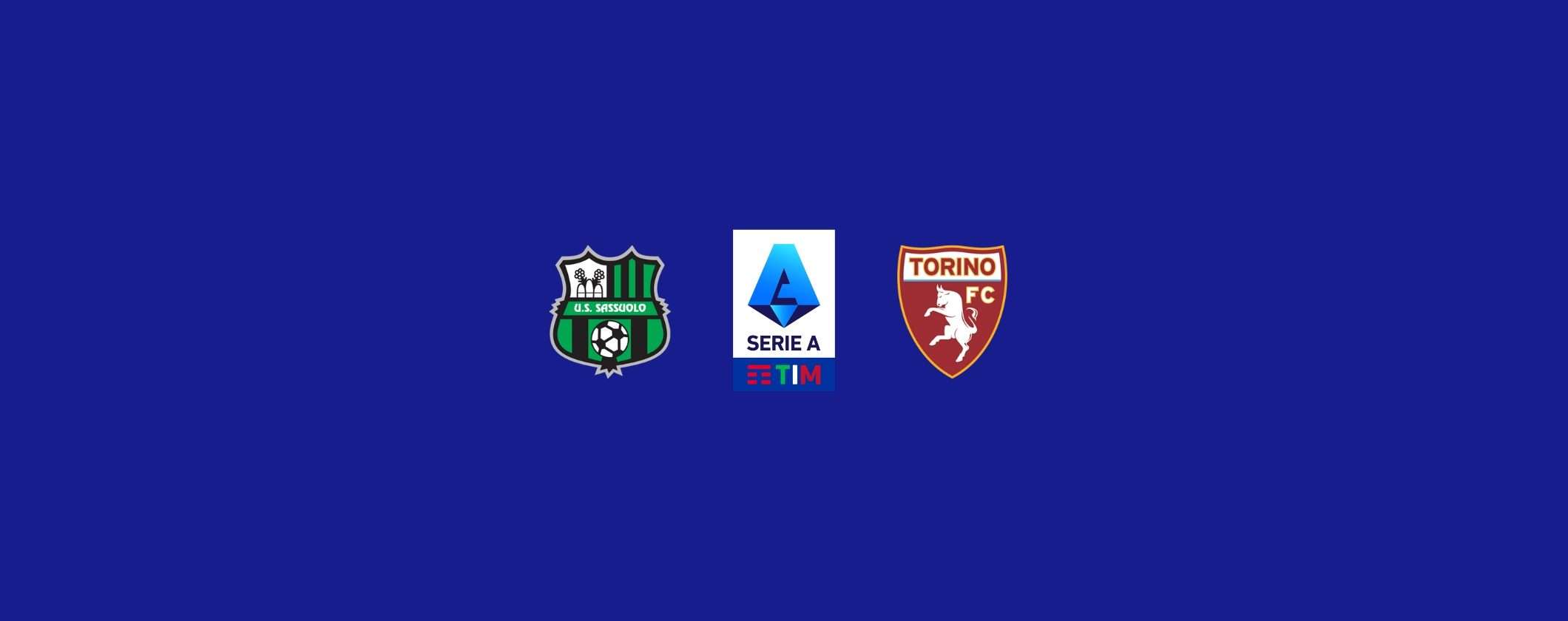 Non perderti Sassuolo-Torino in streaming, anche dall'estero