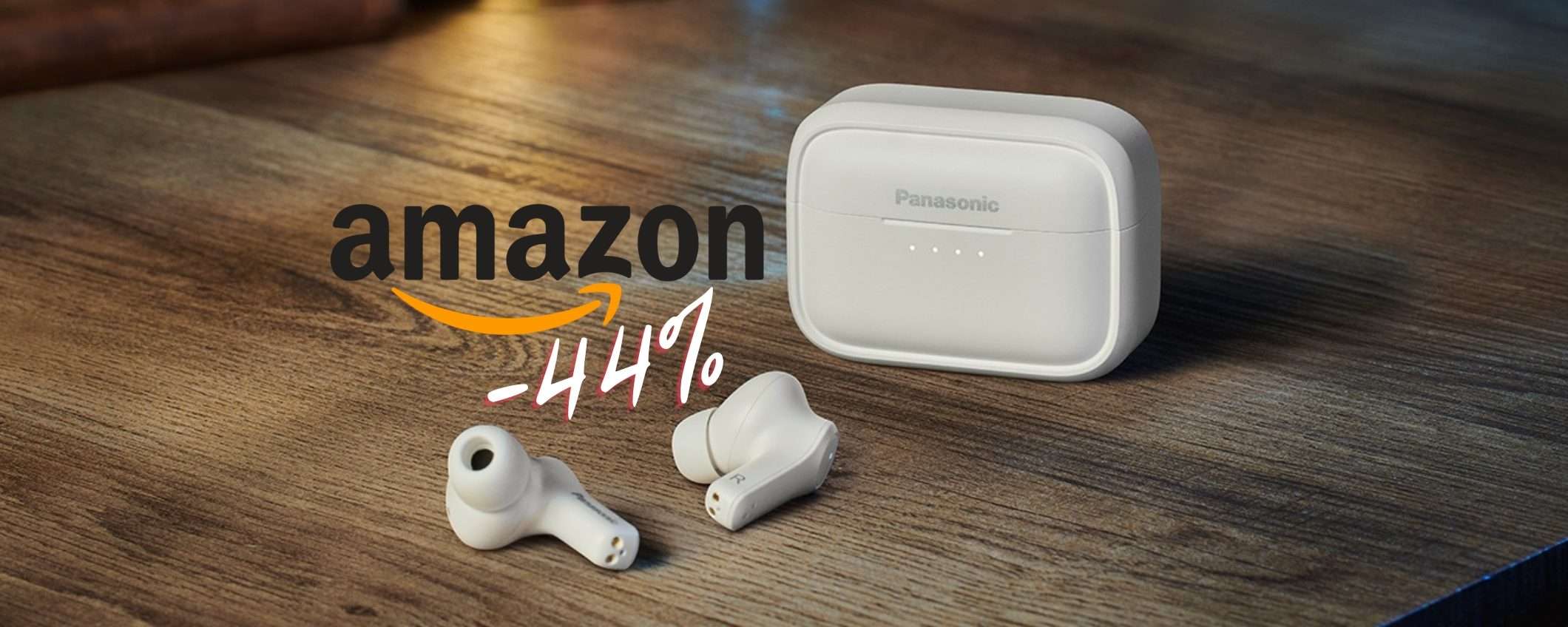 Panasonic RZ-B210: auricolari true wireless MERAVIGLIOSI al 44%