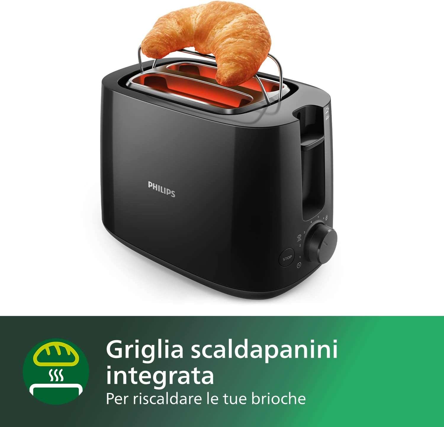 philips-tostapane-8-impostazioni-griglia-scalda-brioche