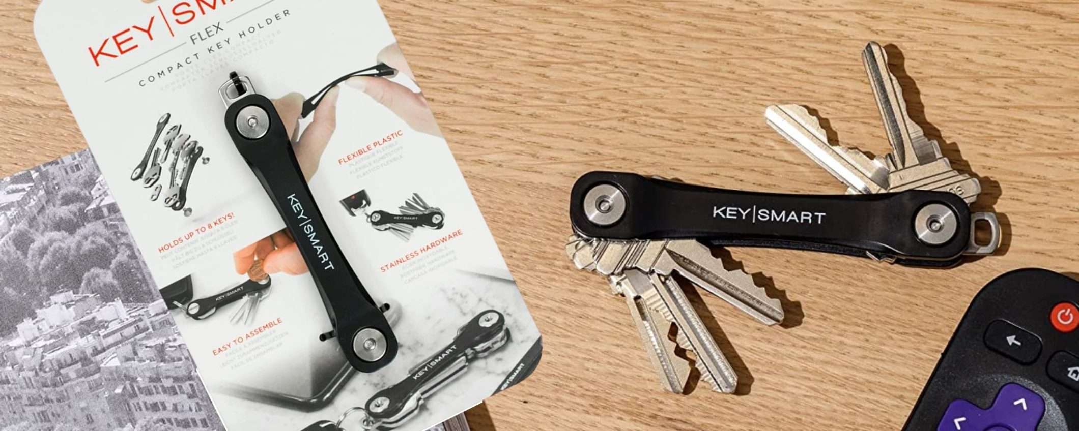 KeySmart Flex: portachiavi intelligente a prezzo SHOCK su Amazon (9,99€)