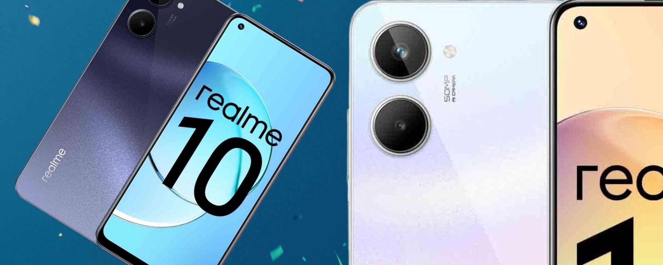 Realme 10, il MOSTRO in promo lancio su Amazon: display 90Hz e RAM dinamica