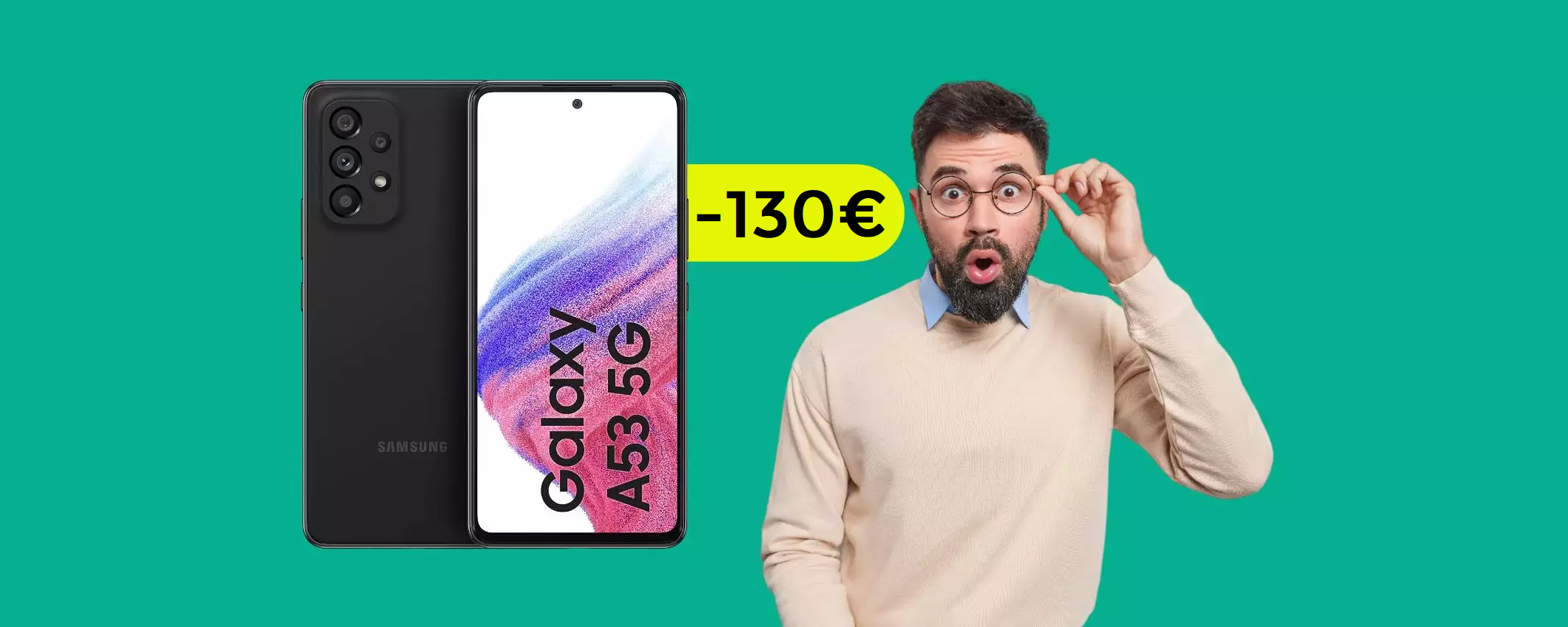 Samsung Galaxy A53 5G: il medio gamma più amato, ora al prezzo giusto