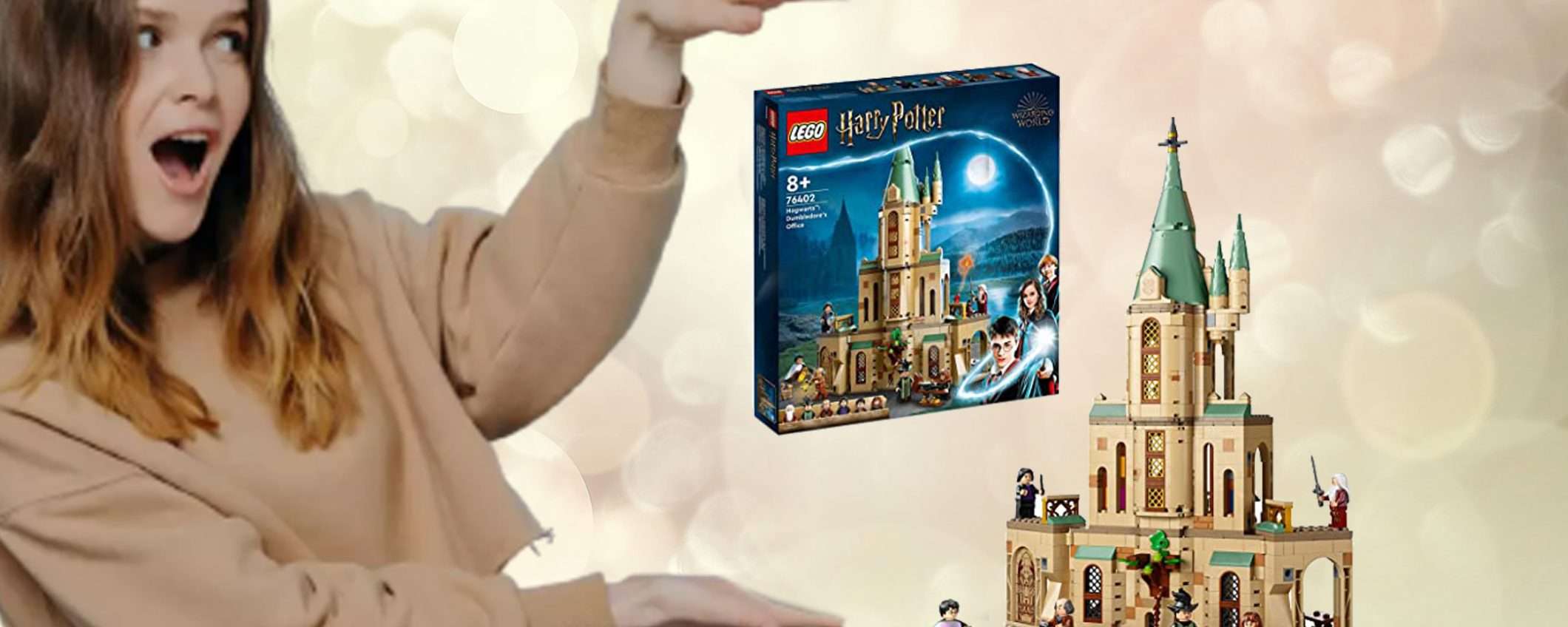 Set LEGO Harry Potter Hogwarts: oggi tuo al prezzo BOMBA su Amazon