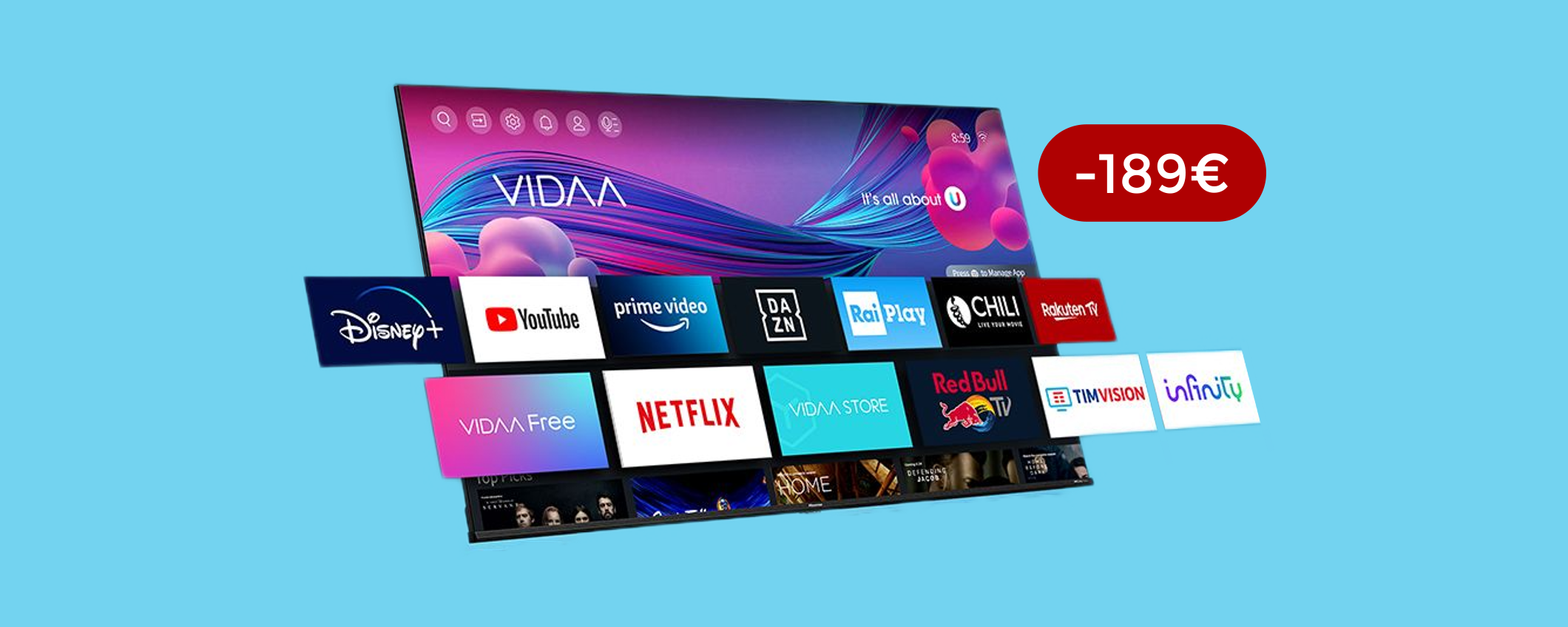 Smart TV 4K Hisense 43