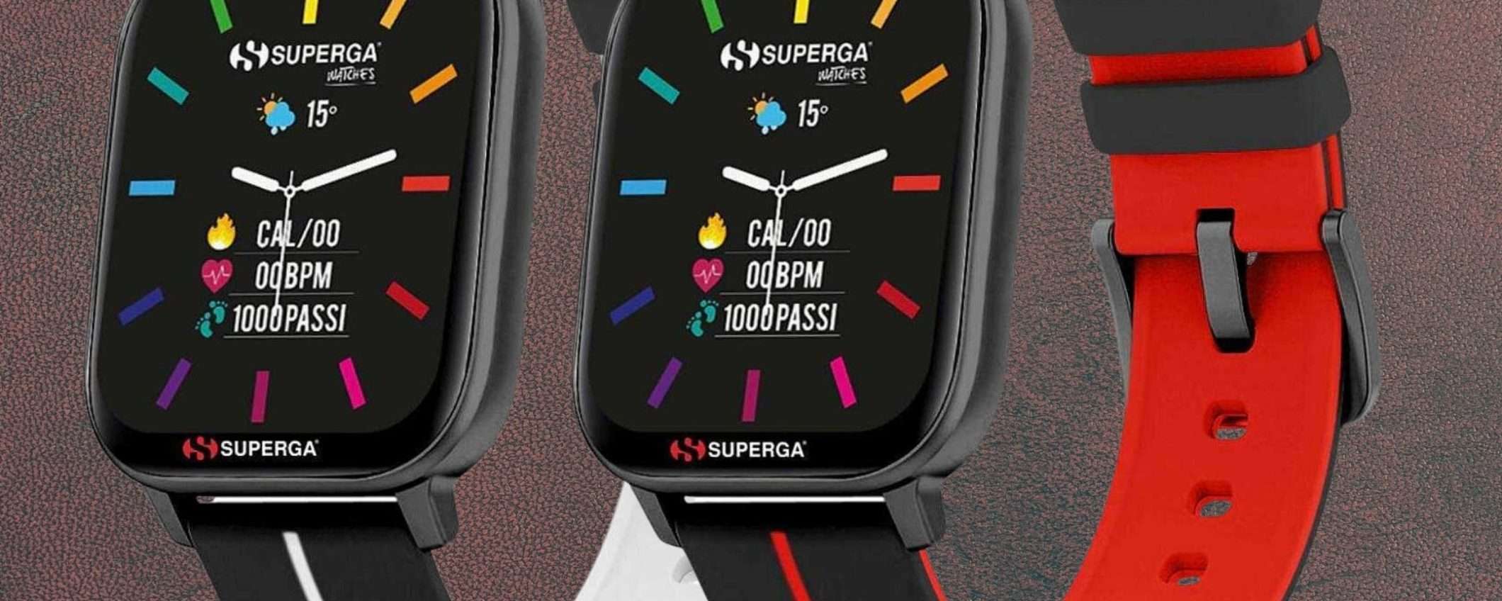 Superga, lo smartwatch ORIGINALE è uno spettacolo: tuo a mini prezzo (71€)