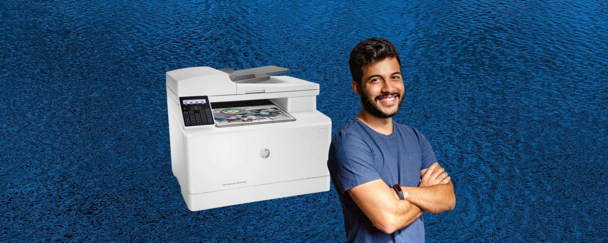 La migliore stampante HP per la produttività in sconto di 120€