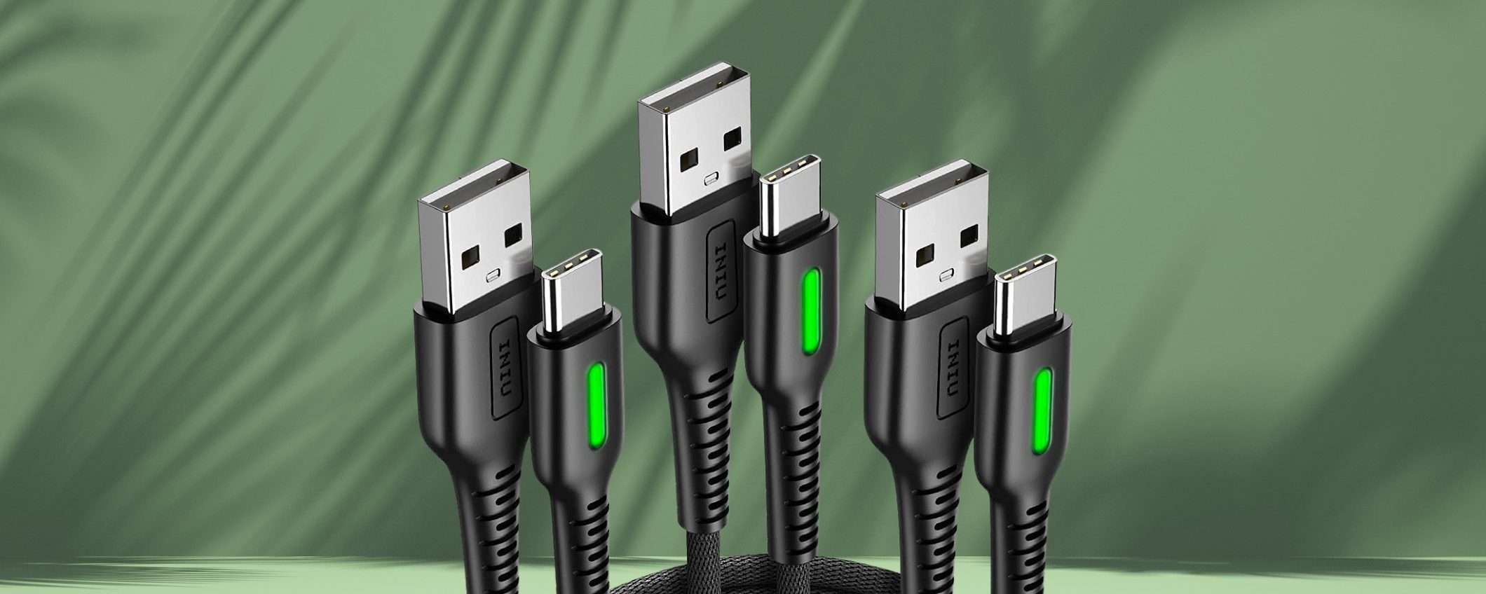 3 cavi USB C per ricarica rapida: li utilizzi su tutti i tuoi prodotti (6€)