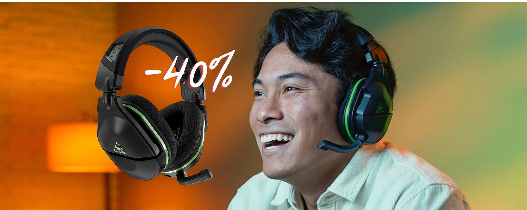 Turtle Beach Stealth 600: le cuffie wireless per Xbox e PC al 40%