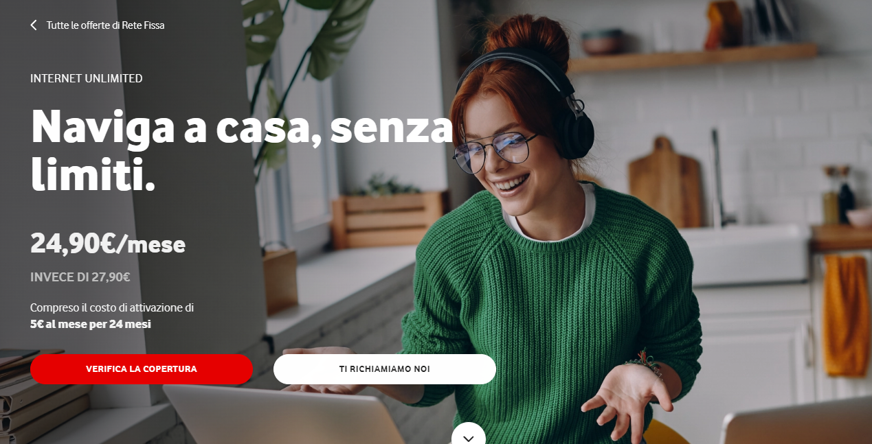 Internet Unlimited: naviga senza limiti a 24,90 euro