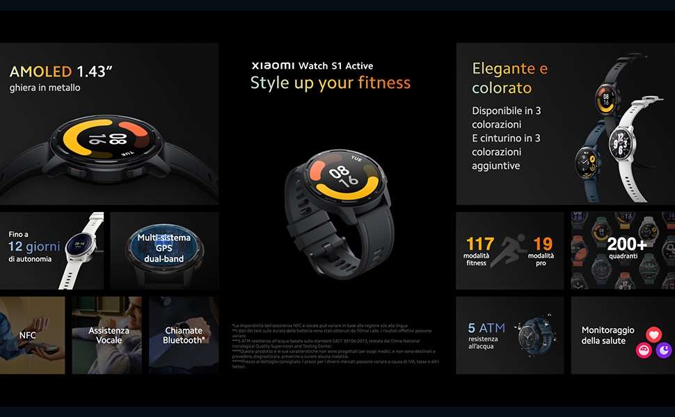 xiaomi-watch-s1-active-prezzo-capogiro-amazon-specifiche