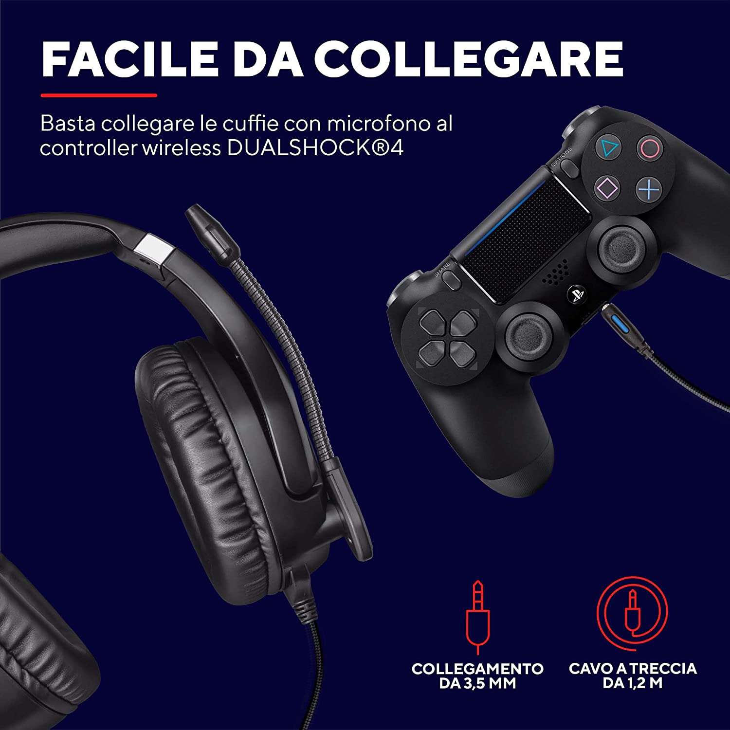 28e-cuffie-gaming-trust-licenza-ufficiale-ps4-ps5-collegare