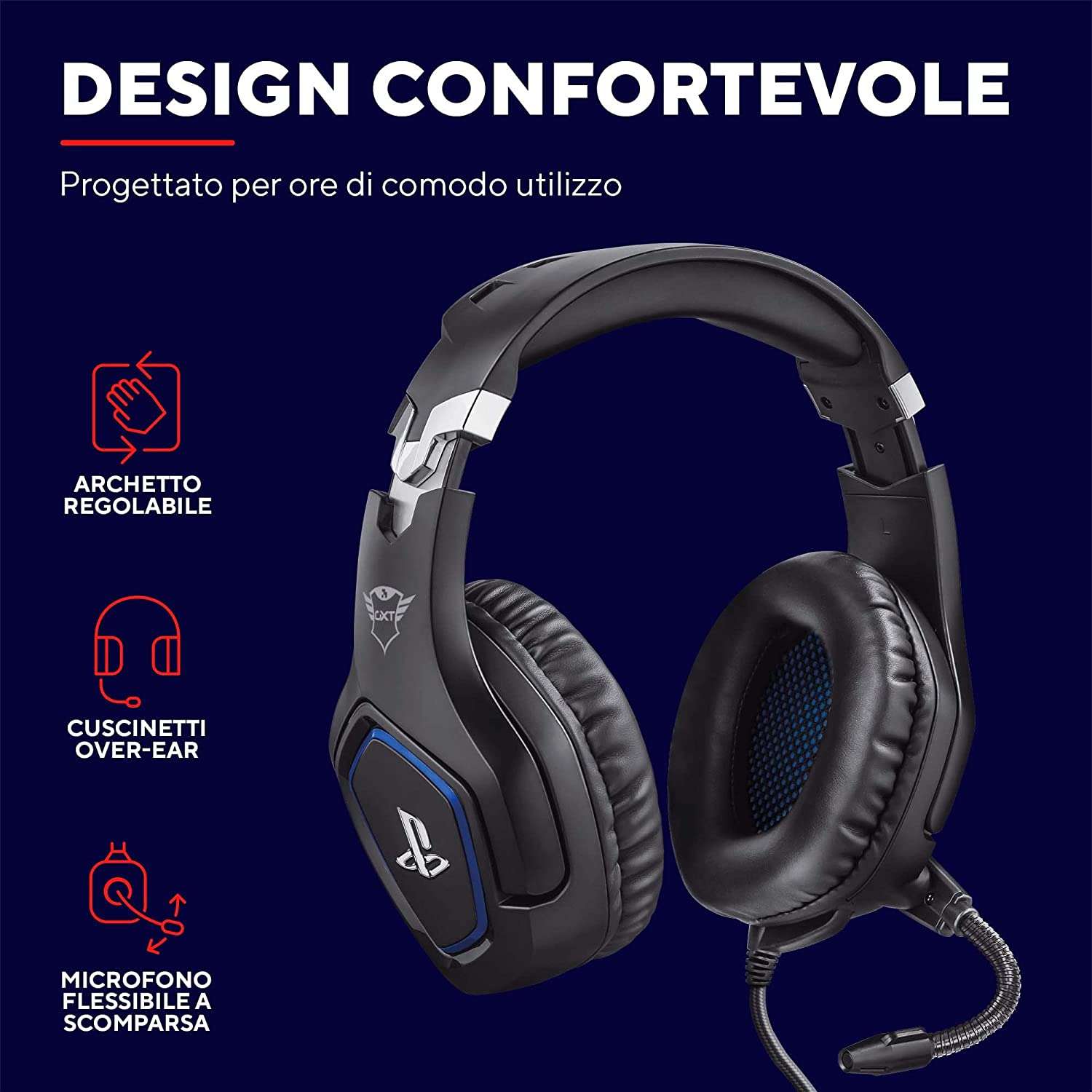 28e-cuffie-gaming-trust-licenza-ufficiale-ps4-ps5-comode