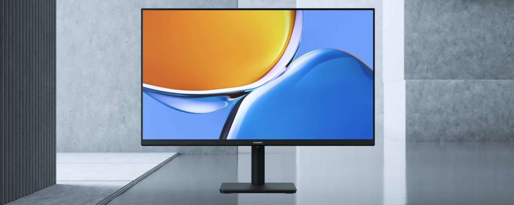 Huawei MateView SE a meno di 160€: il monitor due-in-uno che non ti aspetti