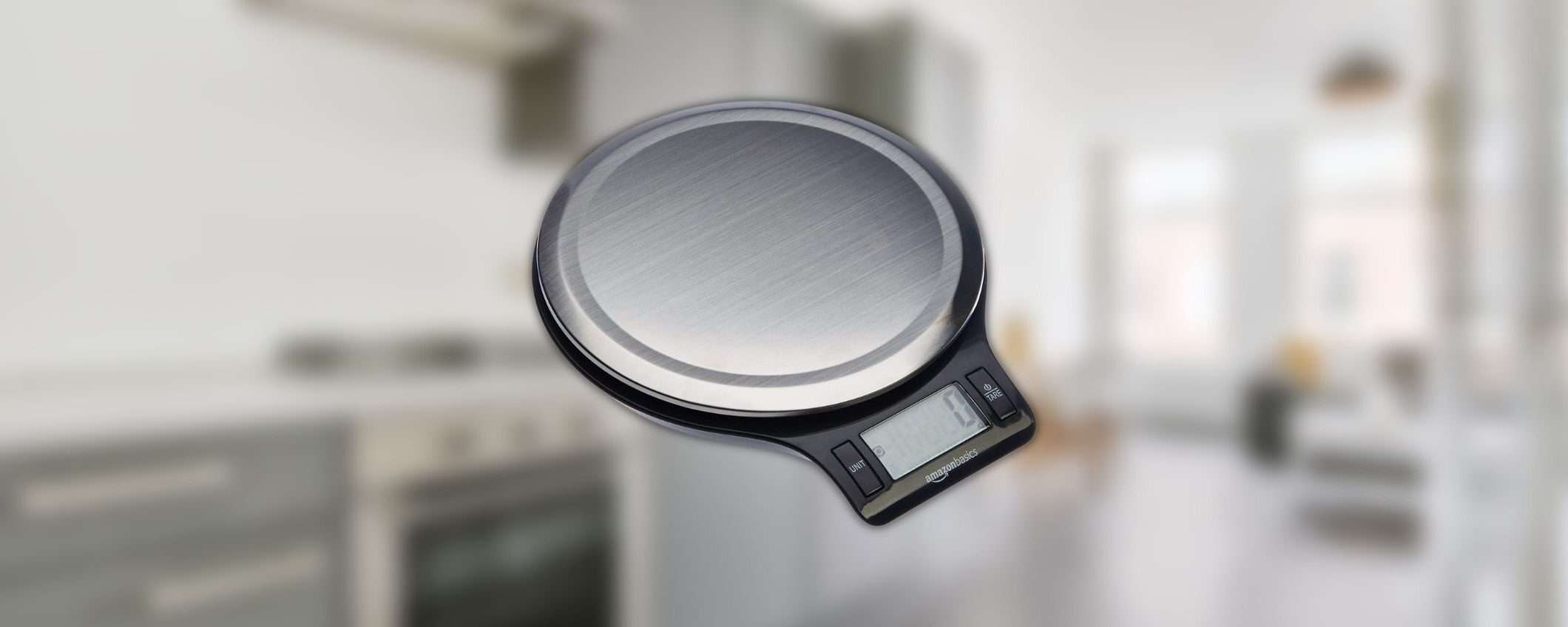 Bilancia da cucina Amazon in acciaio INOX in offerta a 8 euro