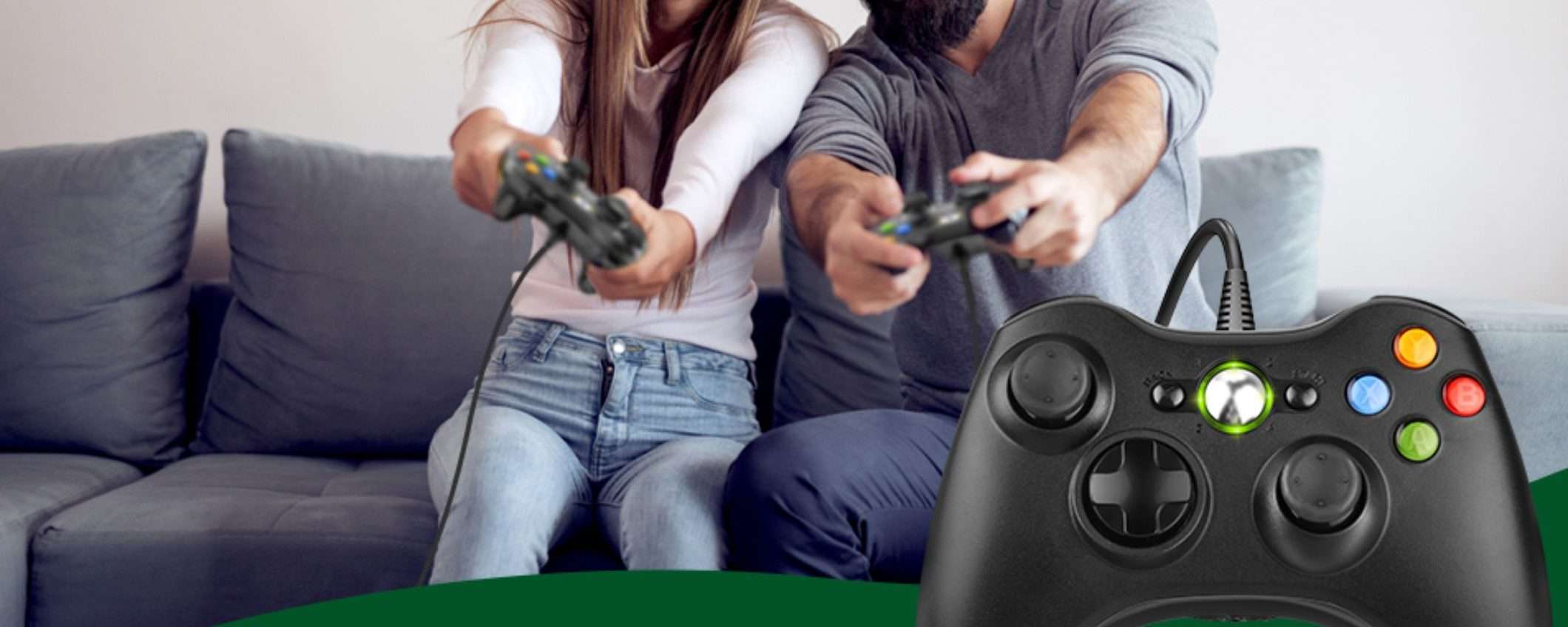 Questo controller compatibile con PC e Xbox 360 ti costa solo 19€