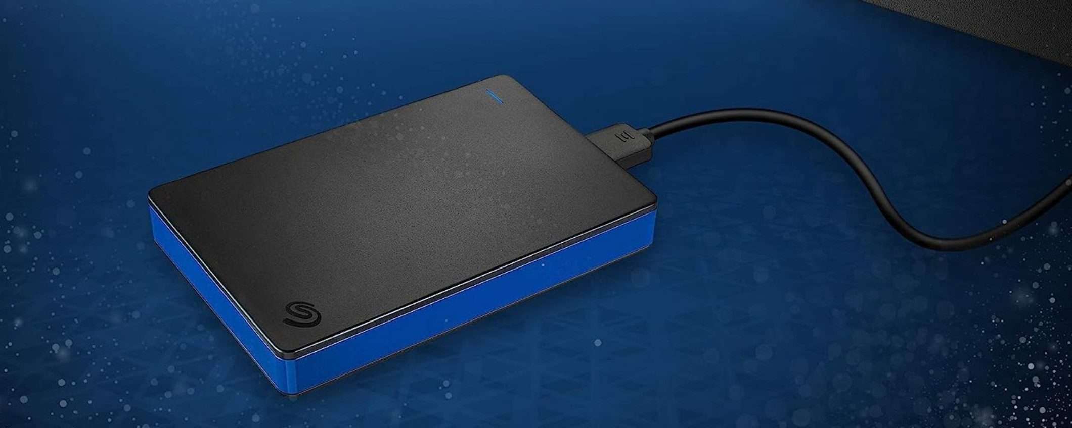 Hard Disk esterno PS4 e PS5 in offerta: 4 TB di spazio per i tuoi giochi