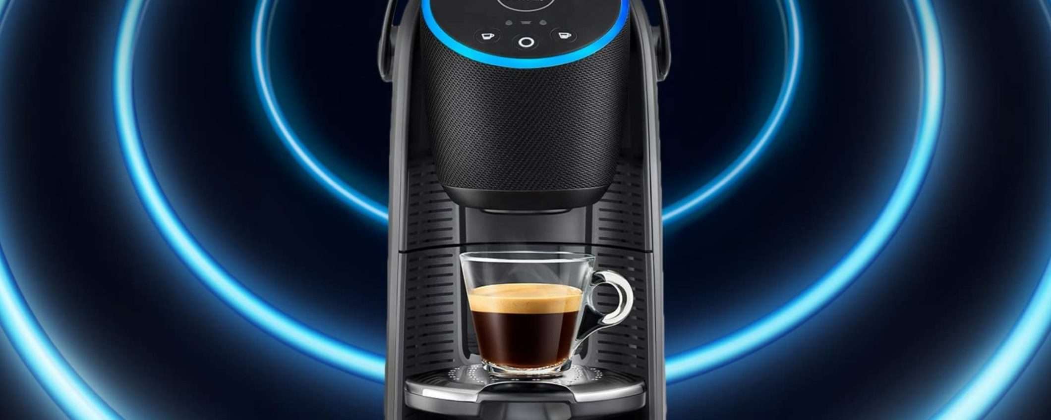 Lavazza Voicy: sconto BOMBA per la macchina del caffè smart con Alexa