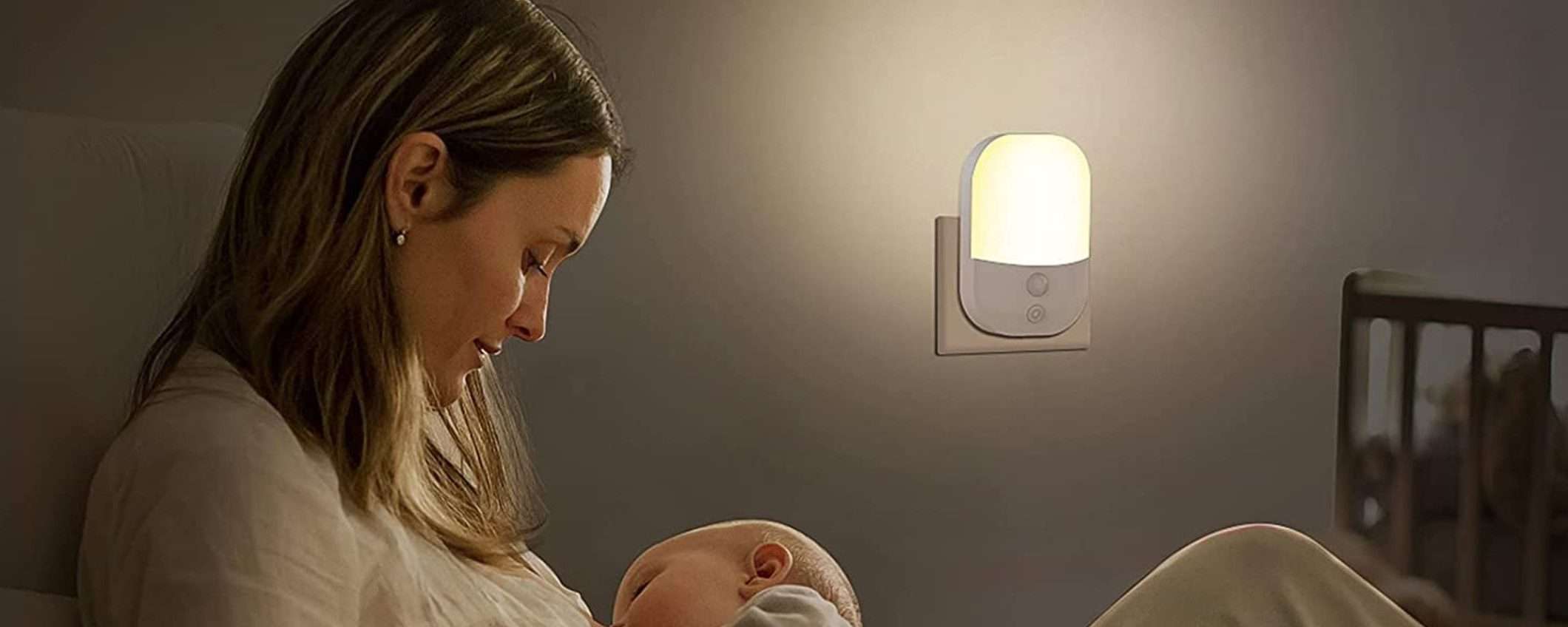 Luce notturna bambini: due pezzi al prezzo di uno su Amazon