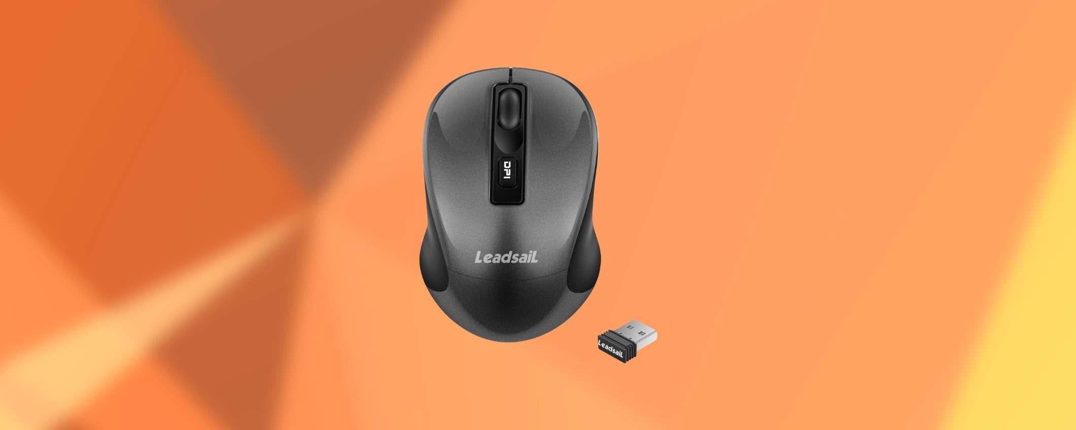 Mouse senza fili economico e silenzioso: 10 euro su Amazon