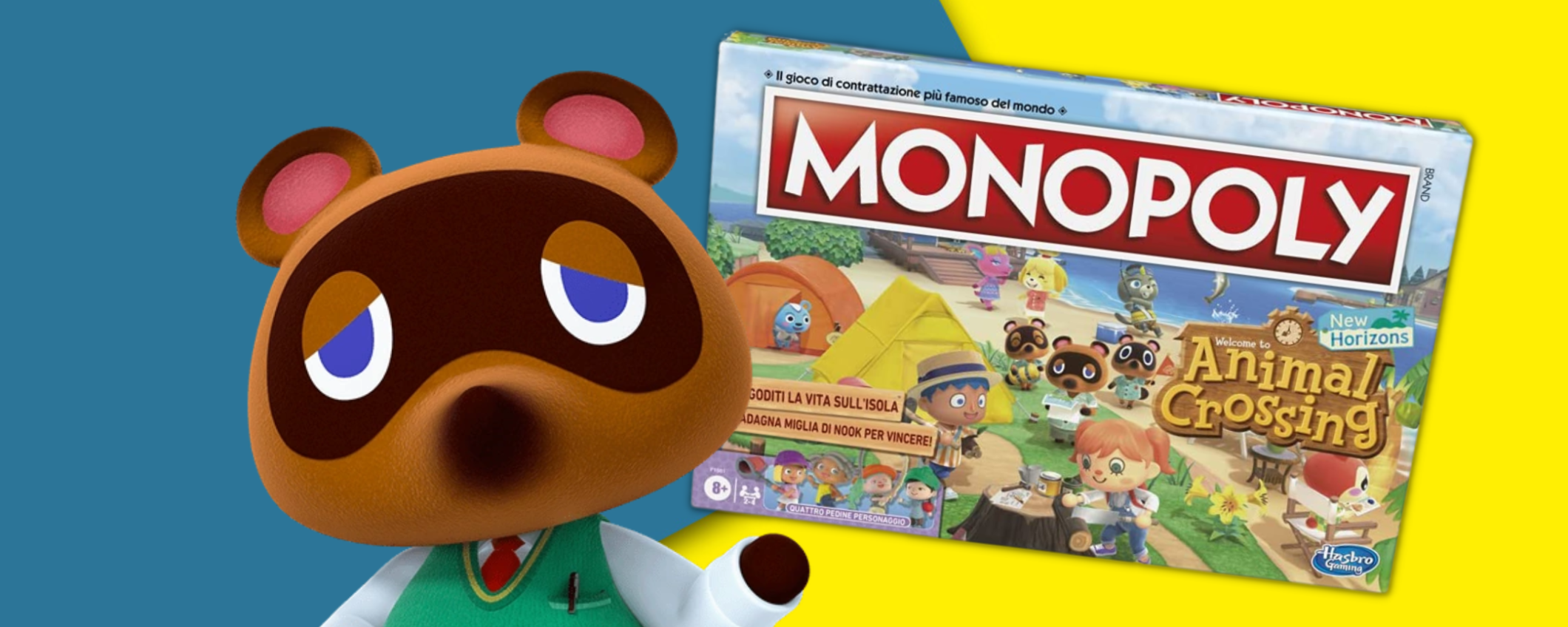 Animal Crossing diventa un Monopoly: oggi al 24% di sconto