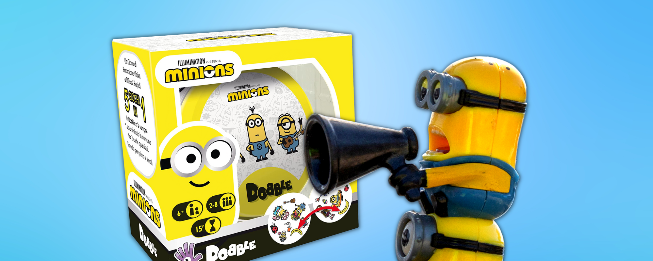 Incontra i Minions in questo gioco di carte in OFFERTA