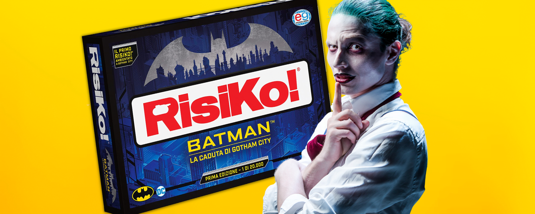 Diventa un criminale di Gotham City: Risiko! Batman è in sconto