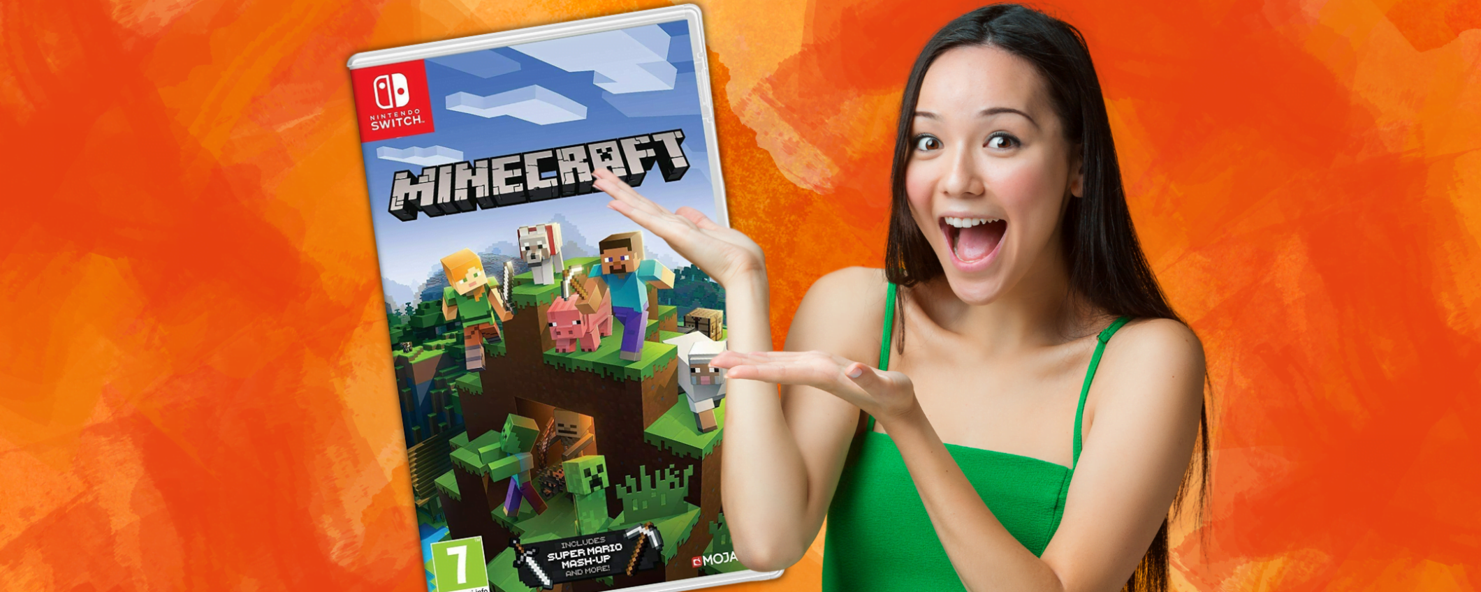 Divertiti con Minecraft per Nintendo Switch: oggi costa pochissimo