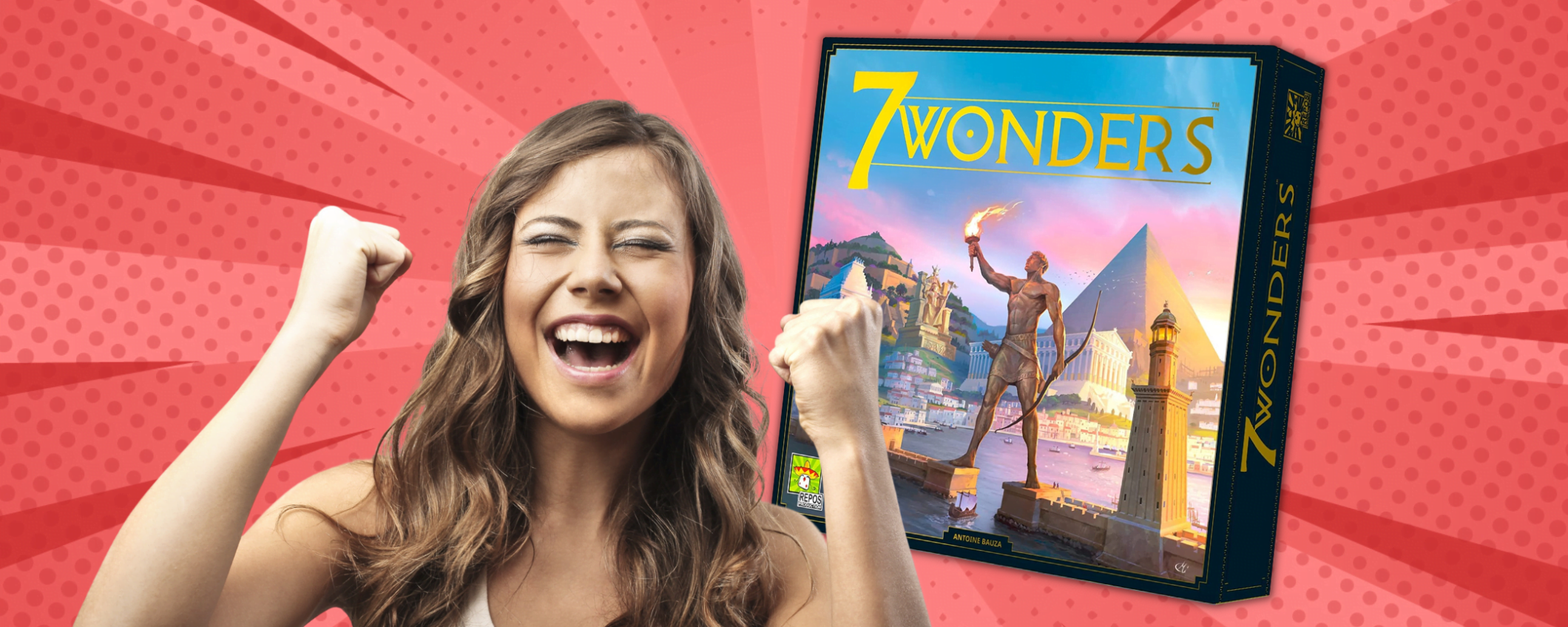 7 Wonders è l'ottava Meraviglia del mondo: il gioco oggi è in sconto