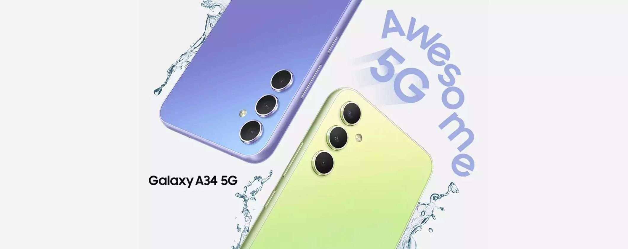 Samsung Galaxy A34: nuovo MINIMO STORICO su Amazon (-27%)