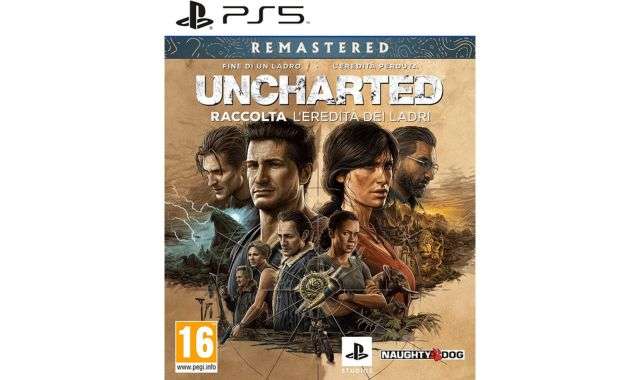 Uncharted Raccolta PS5