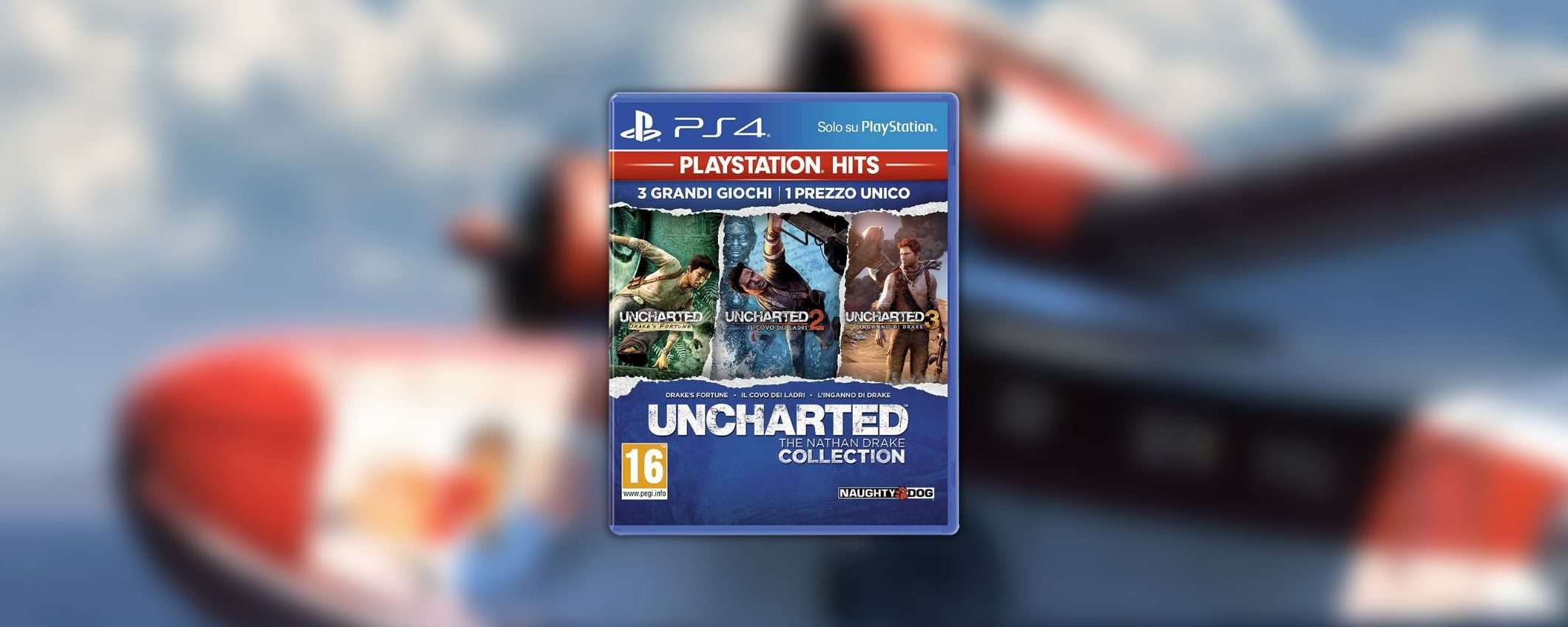 Rivivi la trilogia di Uncharted: 3 GRANDI GIOCHI a soli 9 euro (Amazon)