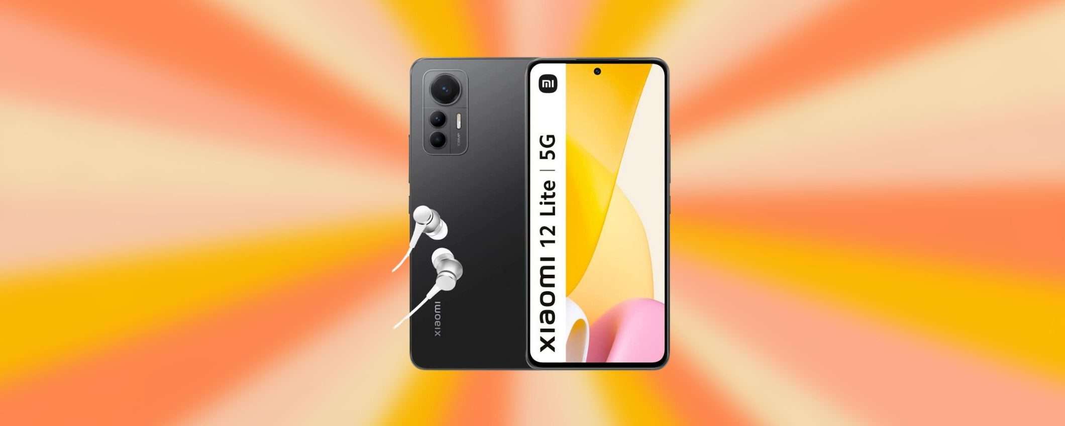 Xiaomi 12 Lite 5G con fotocamera da 108MP: nuovo MINIMO STORICO Amazon