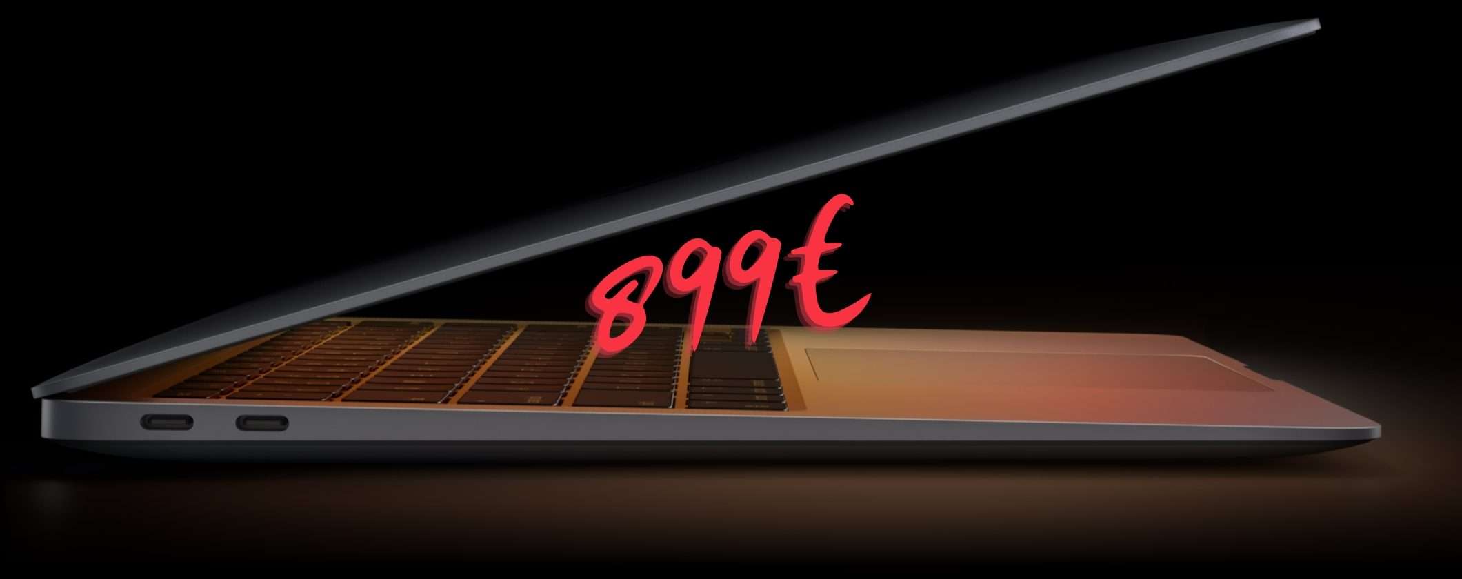 Apple MacBook Air NUOVO a 899€ su Unieuro