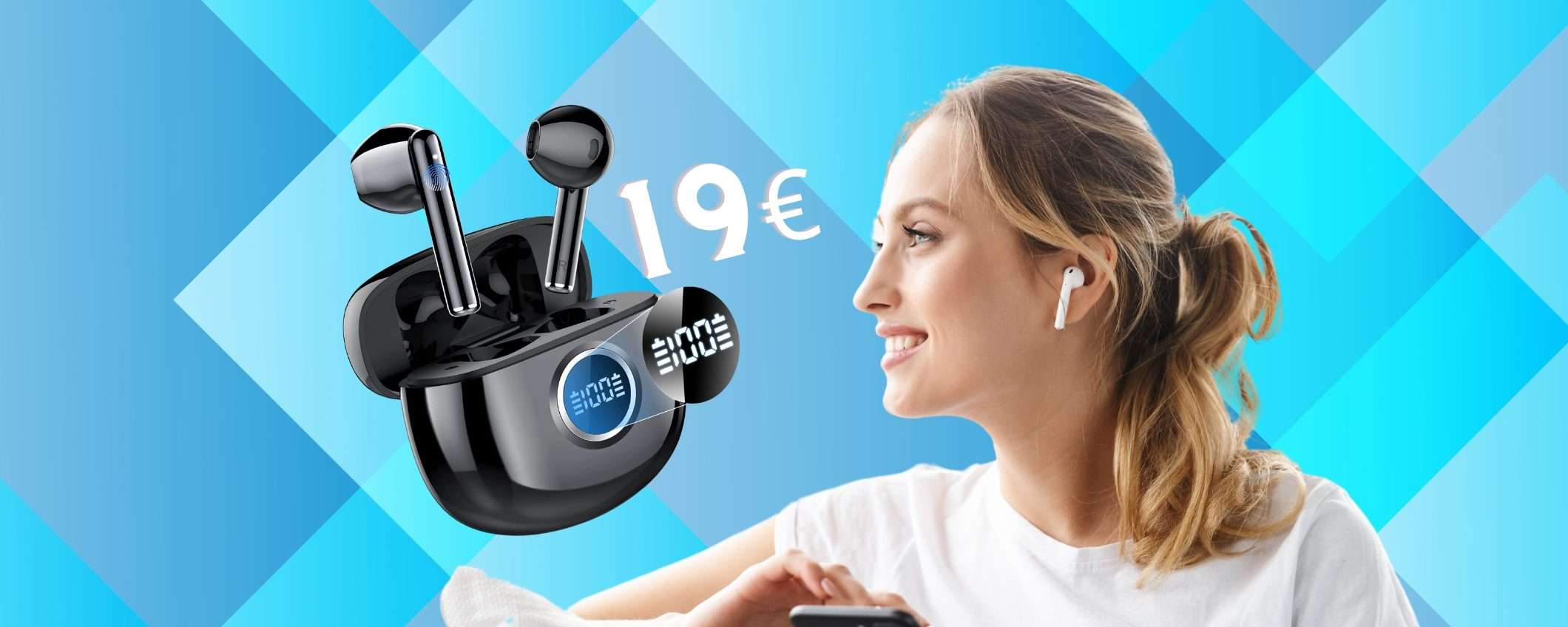 Auricolari Bluetooth ECCEZIONALI a un prezzo SBALORDITIVO (19€)