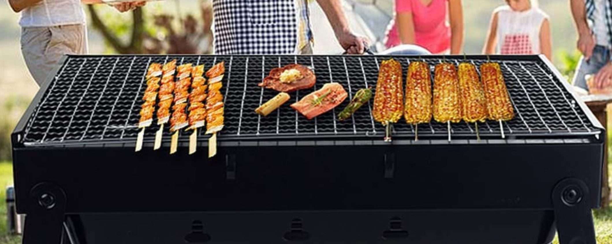 Grigliata a Pasquetta: 26€ per questo barbecue portatile SPETTACOLARE