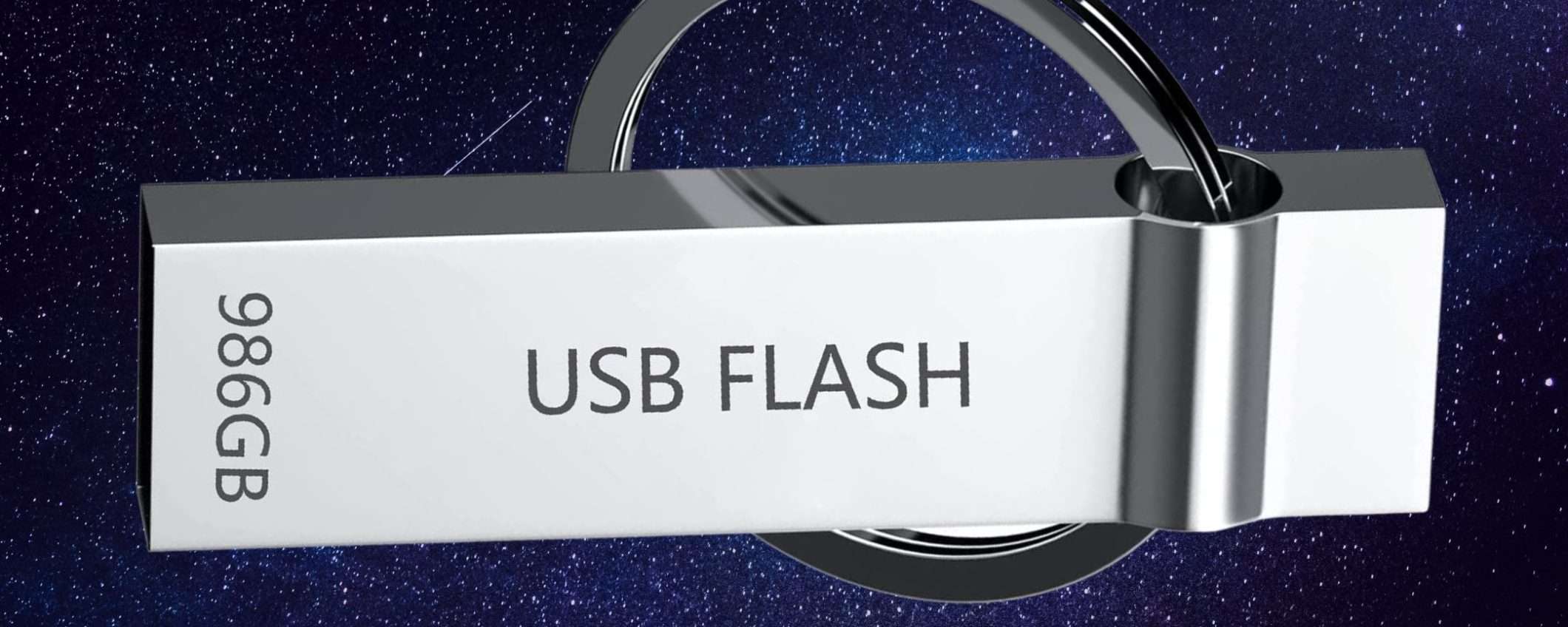 Chiavetta USB da 986GB a 18€ su Amazon: prezzo INCANDESCENTE o errore?