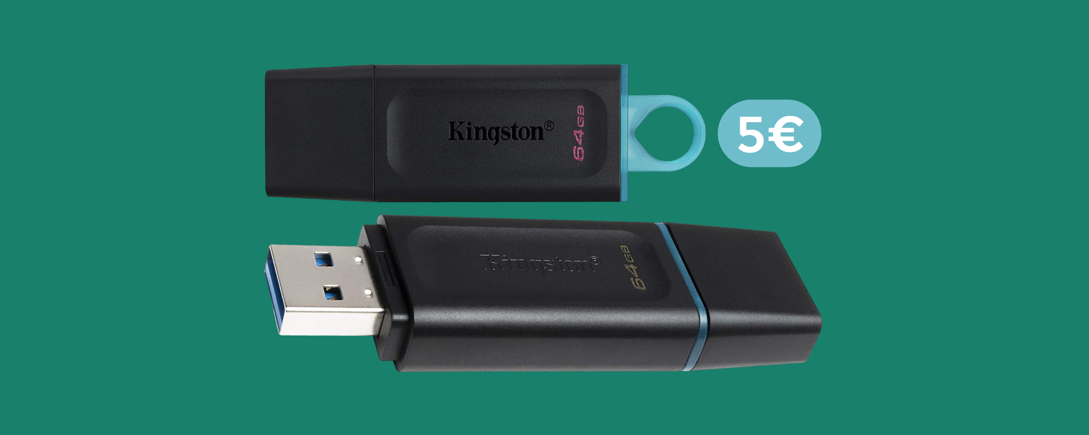 Chiavetta USB 64GB: praticamente REGALATA ad un prezzo di soli 5€