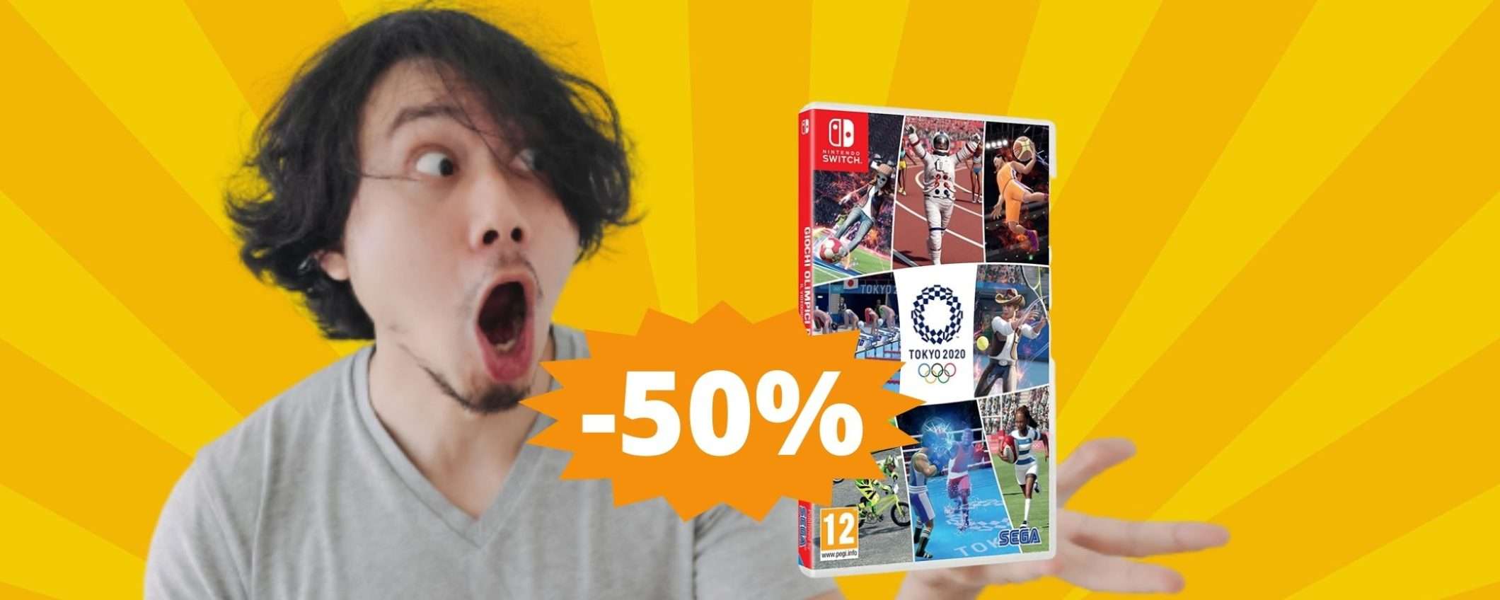 Giochi Olimpici Tokyo 2020: il gioco ufficiale per Nintendo a metà prezzo