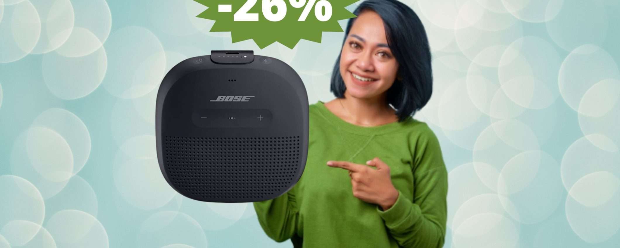 Bose SoundLink Micro: speaker Bluetooth in super sconto