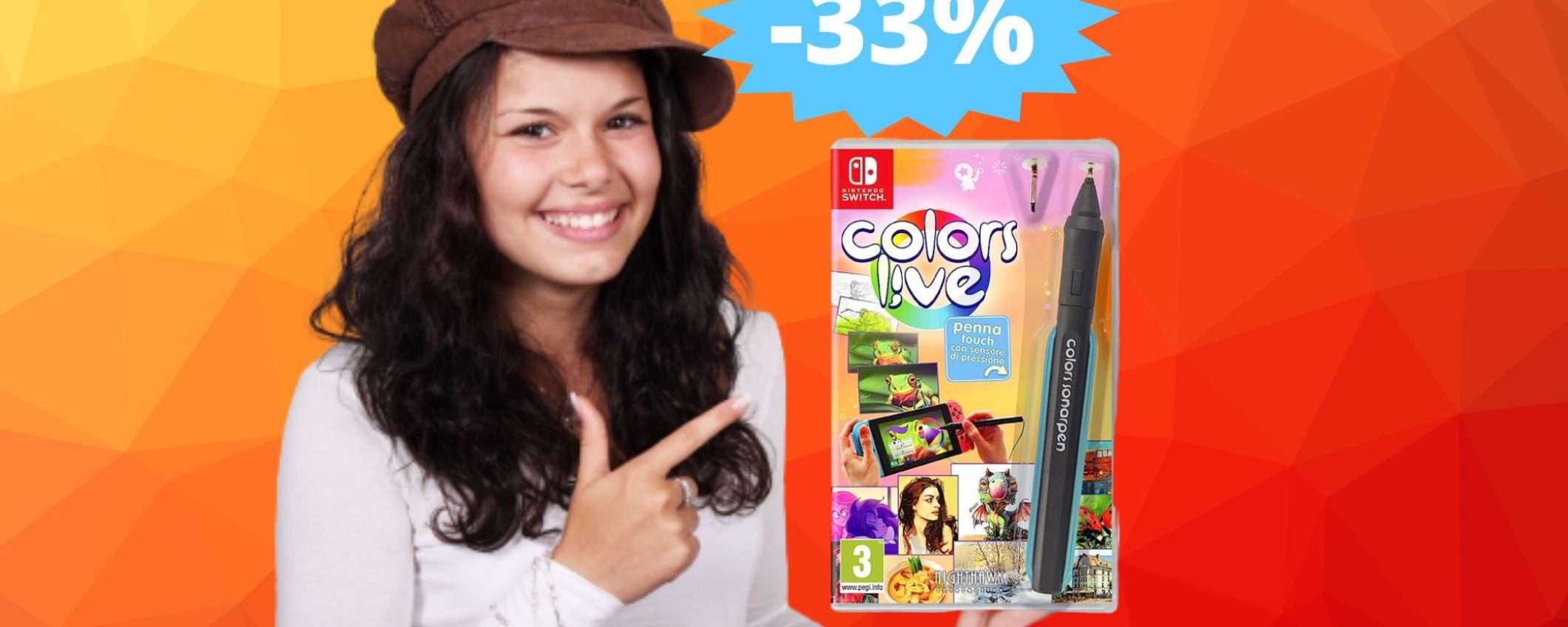 Colors Live: il gioco per Nintendo Switch, in sconto del 33%