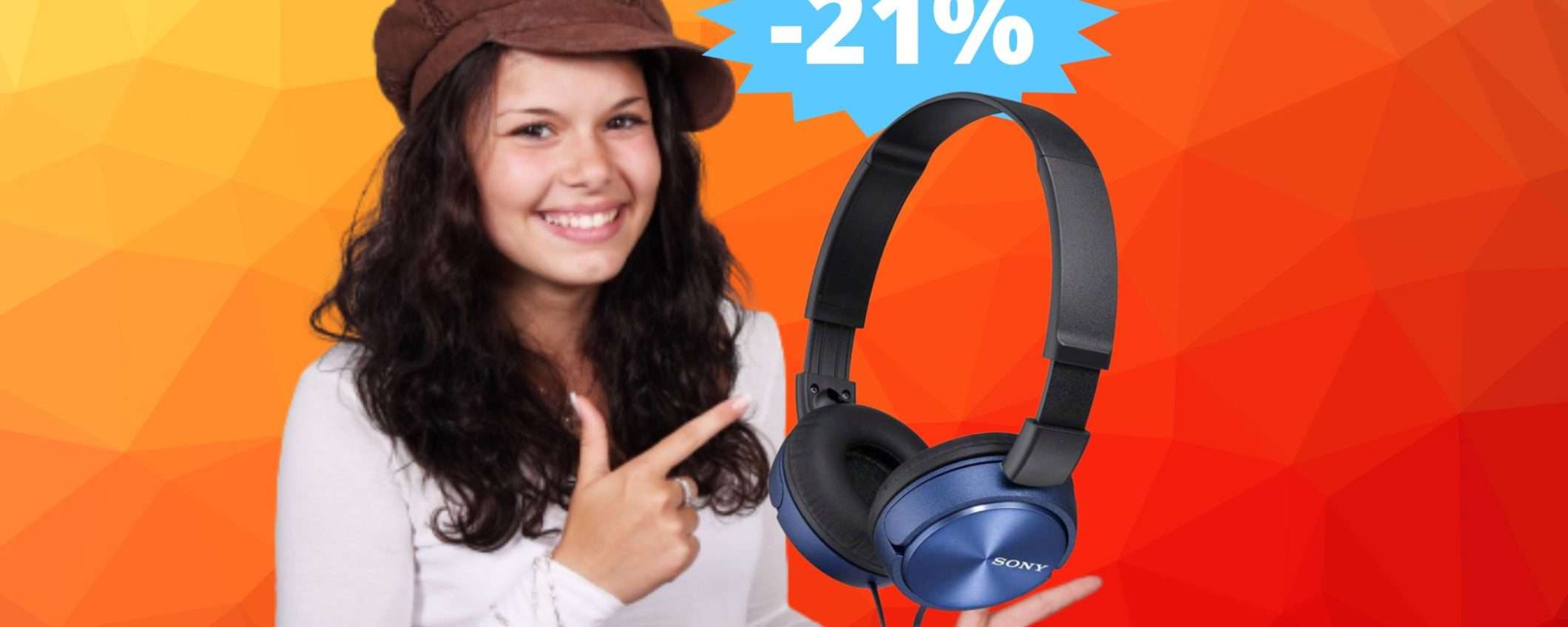 Cuffie Sony on-ear: per chi non si accontenta, ma vuole spendere poco