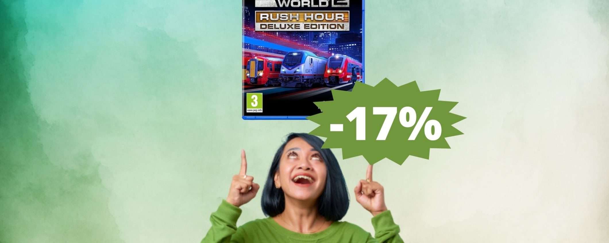 Train Sim World 2 Rush Hour: la Deluxe Edition per PS5 in sconto