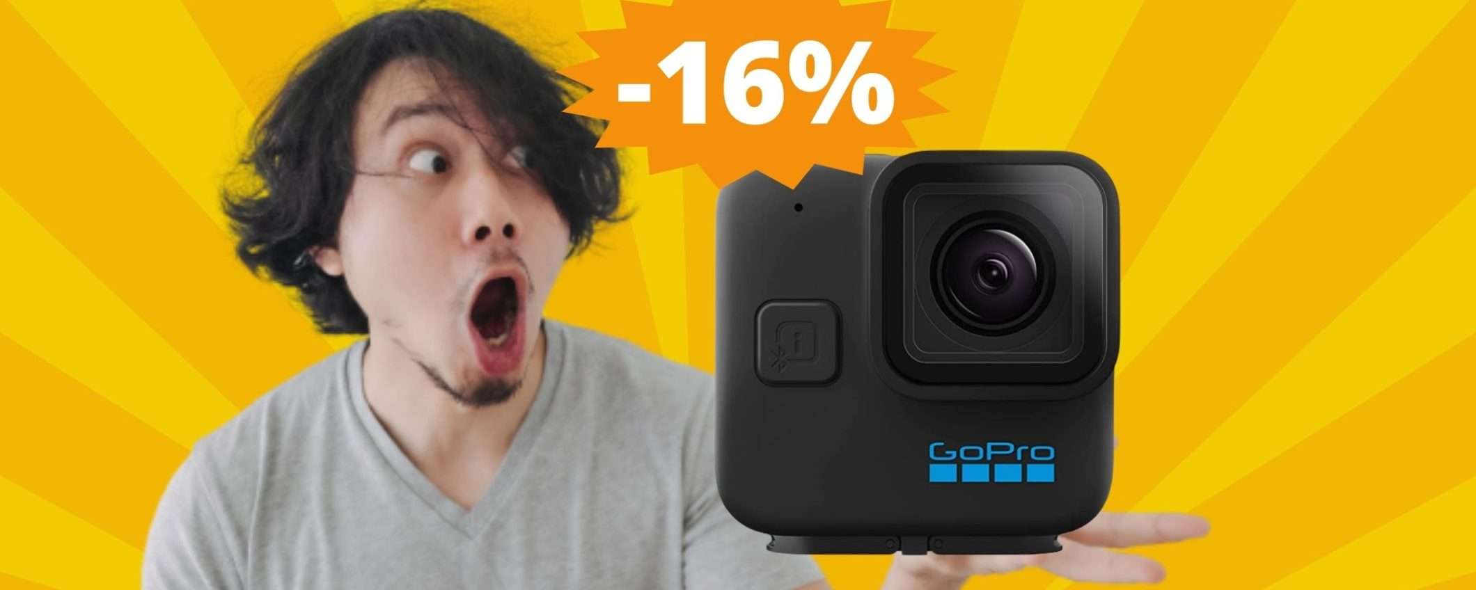 GoPro HERO11 Black Mini: l'ultima evoluzione, per la prima volta in offerta