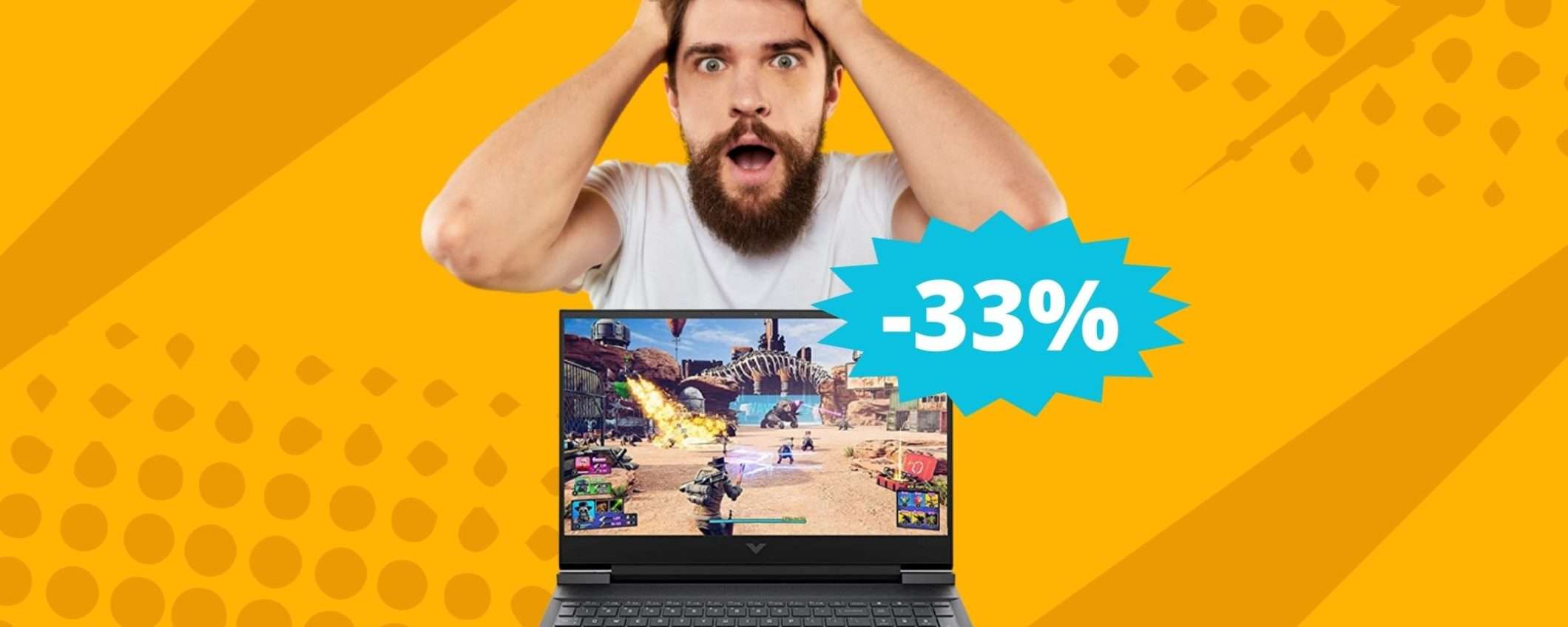 HP Victus 16: PC da gaming ad alte prestazioni, oggi in super sconto