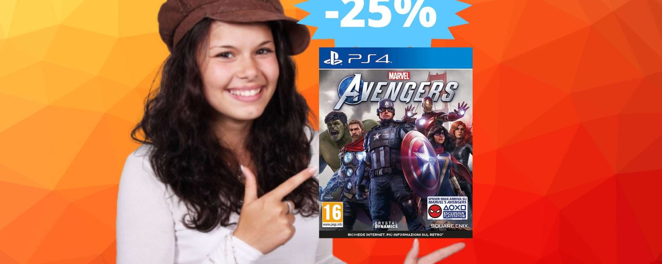 Marvel Avengers PS4: ottimo sconto del 25% su Amazon